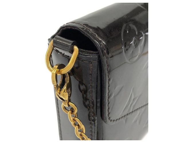 Borsa a tracolla Louis Vuitton Vernis Pochette Felicie Bordò - vista 6