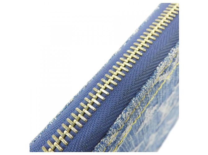 Cartera Louis Vuitton LV Remix Zippy Azul - vista 4
