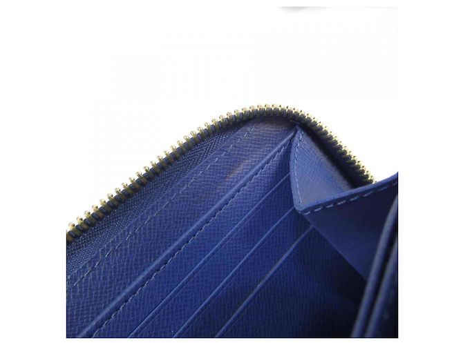 Cartera Louis Vuitton LV Remix Zippy Azul - vista 7