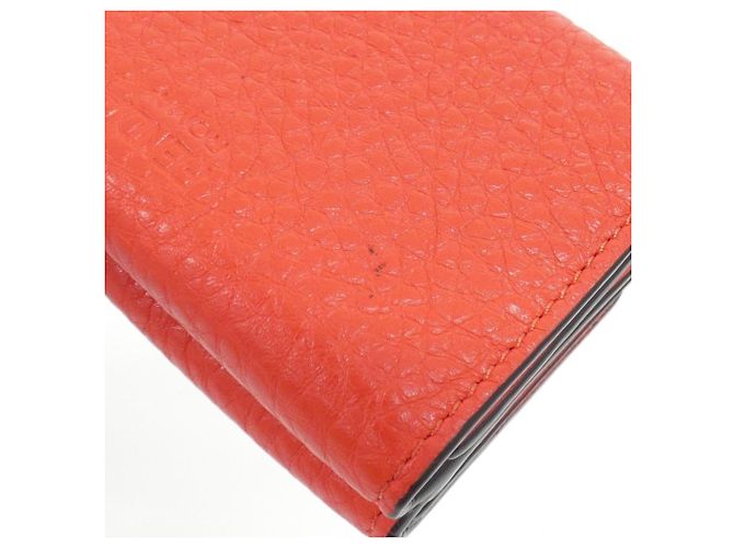 Fendi Peekaboo Tri-Fold Geldbörse Rot - Ansicht 4