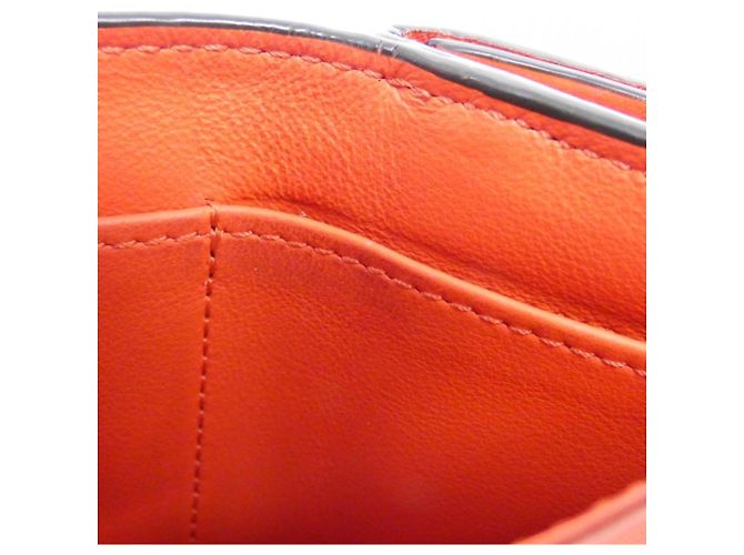 Fendi Peekaboo Tri-Fold Geldbörse Rot - Ansicht 6