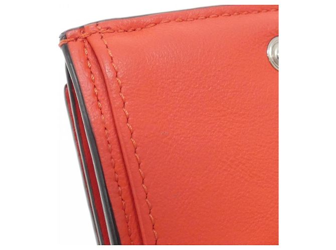 Fendi Peekaboo Tri-Fold Geldbörse Rot - Ansicht 7