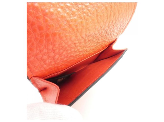 Fendi Peekaboo Tri-Fold Geldbörse Rot - Ansicht 8