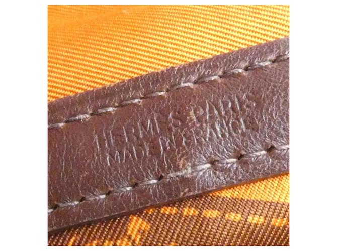 Hermès Borsa Hermes BOLDUC Garden Twilly Marrone - vista 10