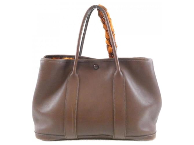 Hermès Borsa Hermes BOLDUC Garden Twilly Marrone - vista 2