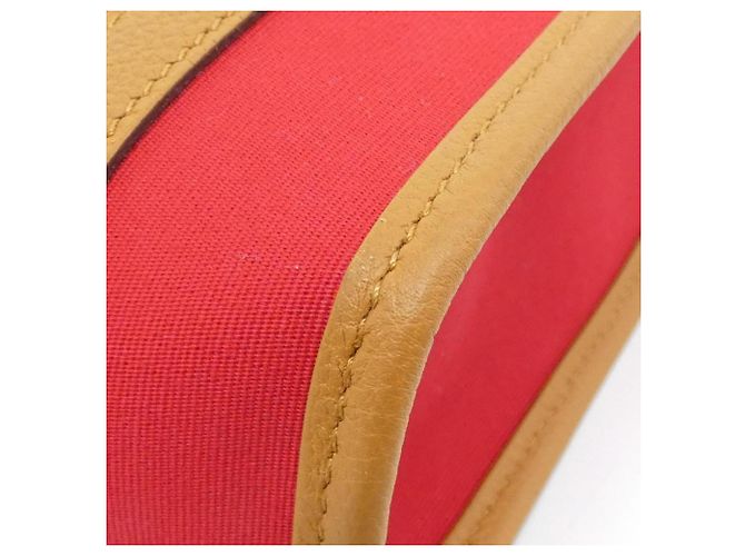 Hermès Hermes DREAM CATCHER Handtasche Braun Rot - Ansicht 3
