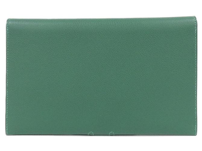 Hermès Hermes RMS Toutainman Verso Billfold Verde Verde scuro - vista 2