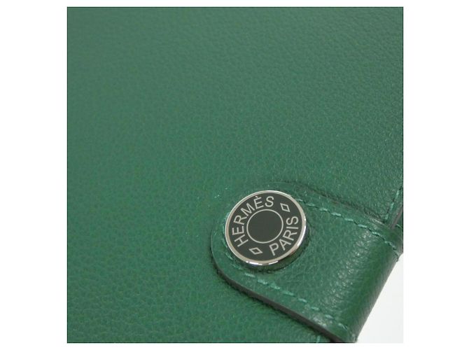Hermès Hermes RMS Toutainman Verso Billfold Verde Verde scuro - vista 4