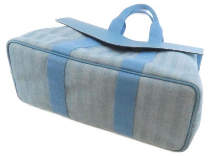 Hermès Hermes Valparaiso MM Handtasche Blau - Ansicht 3