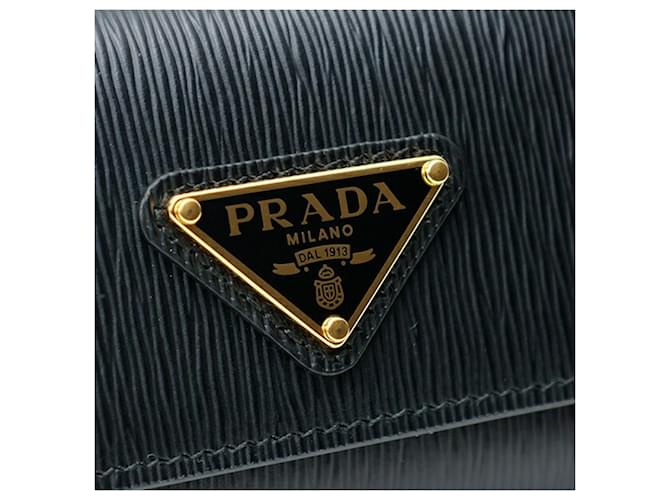 Portallaves Prada Triangle Negro - vista 4