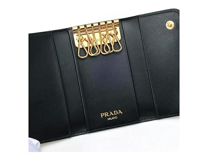 Portallaves Prada Triangle Negro - vista 5