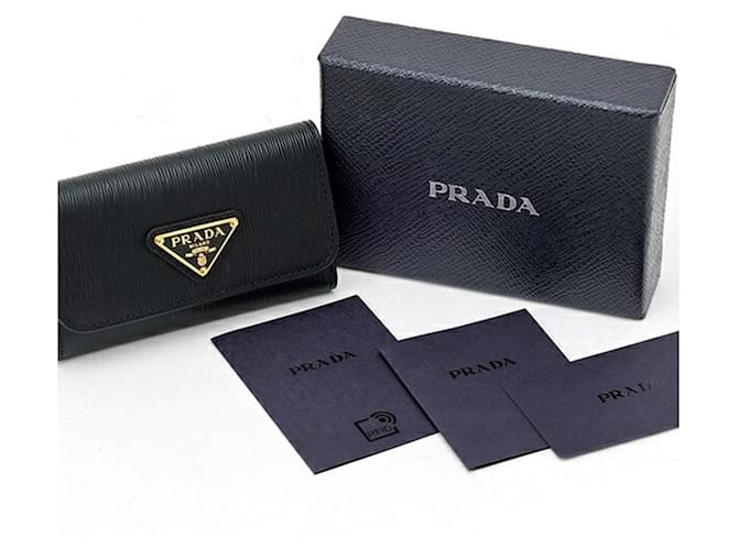 Portallaves Prada Triangle Negro - vista 7