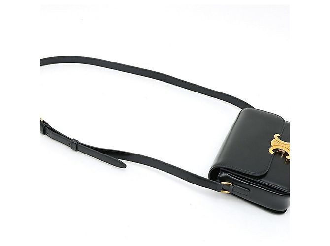 Céline Borsa a tracolla Celine Teen Triomphe Nero - vista 2