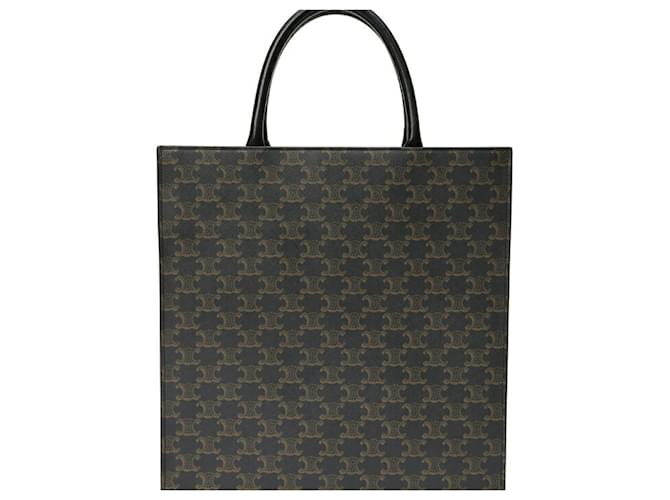 Cabas Céline Bolso Tote Vertical Medium Celine Negro - vista 3