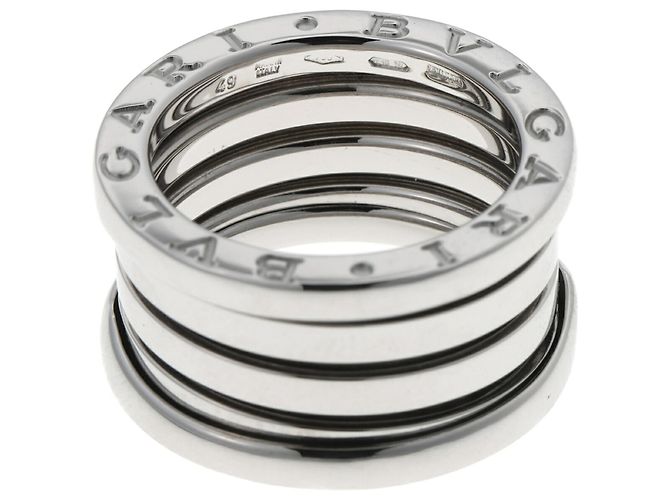 Bulgari Bvlgari B-Zero 1 Ring aus 18K Weißgold Golden - Ansicht 4