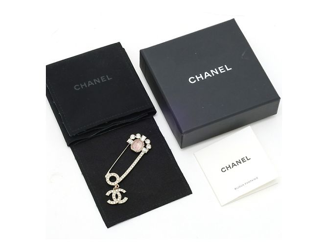 Chanel Coco Mark Anstecknadel Brosche Golden - Ansicht 4