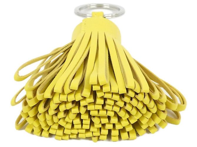 Hermès Portachiavi Hermes Carmen in Yellow Giallo - vista 2