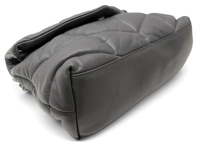 Yves Saint Laurent SAINT LAURENT LOULOU PUFFER MEDIUM 577475 GRIGIO BORSA A MANO BORSA A TRACCOLLA - vista 3