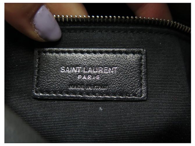 Yves Saint Laurent SAINT LAURENT LOULOU PUFFER MEDIUM 577475 GRIGIO BORSA A MANO BORSA A TRACCOLLA - vista 9