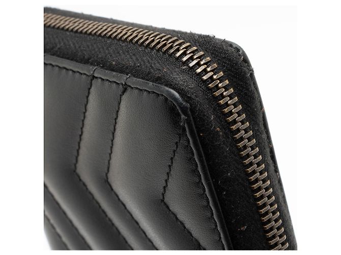 Portafoglio con zip Gucci GG Marmont in pelle matelassé - vista 10