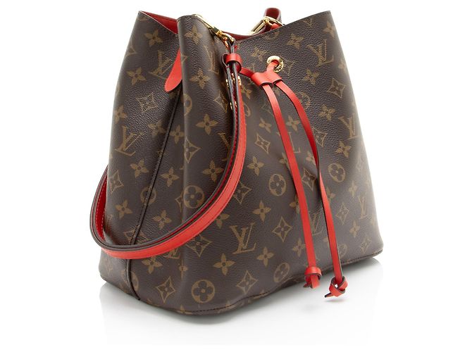 Néonoé Borsa a tracolla Louis Vuitton Monogram Canvas Neonoe MM Marrone - vista 2
