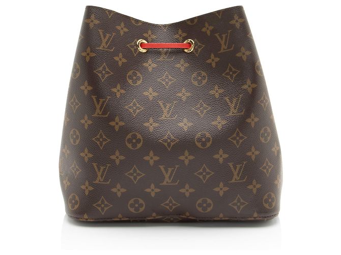 Néonoé Borsa a tracolla Louis Vuitton Monogram Canvas Neonoe MM Marrone - vista 3