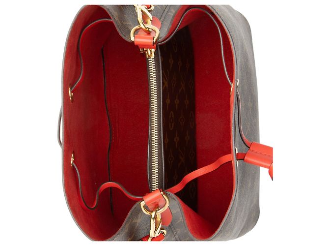 Néonoé Borsa a tracolla Louis Vuitton Monogram Canvas Neonoe MM Marrone - vista 7