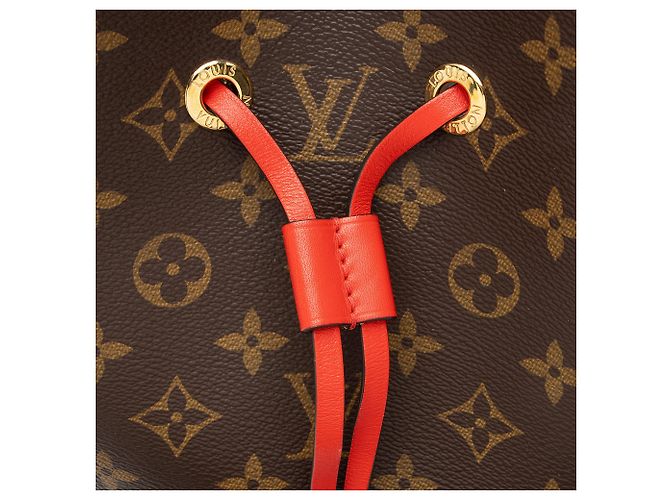 Néonoé Borsa a tracolla Louis Vuitton Monogram Canvas Neonoe MM Marrone - vista 9