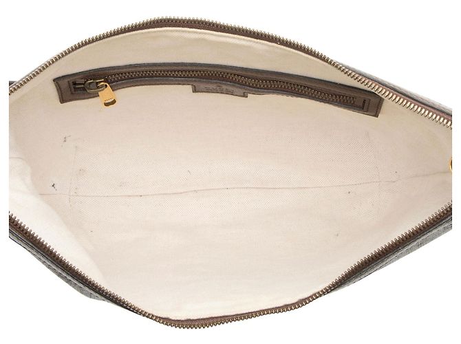 Borsa a tracolla media Gucci GG Supreme Ophidia Marrone Beige - vista 7