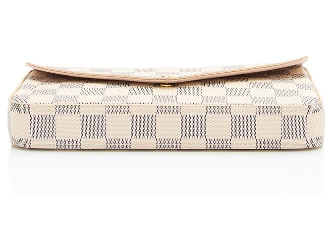 Pochette Félicie Louis Vuitton Damier Azur Felicie Pochette Blu - vista 4