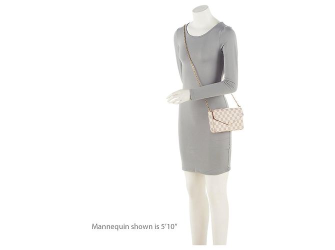 Pochette Félicie Louis Vuitton Damier Azur Felicie Pochette Blu - vista 5
