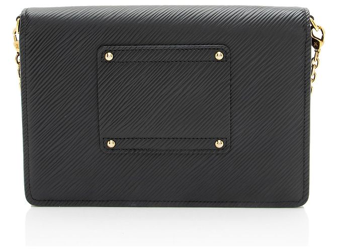 Louis Vuitton Twist Gürtel-Chain-Wallet aus Epi-Leder Schwarz - Ansicht 3