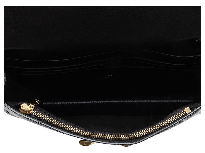 Louis Vuitton Twist Gürtel-Chain-Wallet aus Epi-Leder Schwarz - Ansicht 7