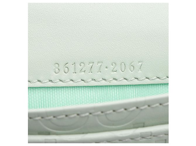 Tarjetero de piel Jumbo GG de Gucci Verde - vista 4