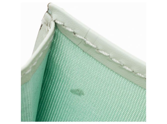 Tarjetero de piel Jumbo GG de Gucci Verde - vista 8