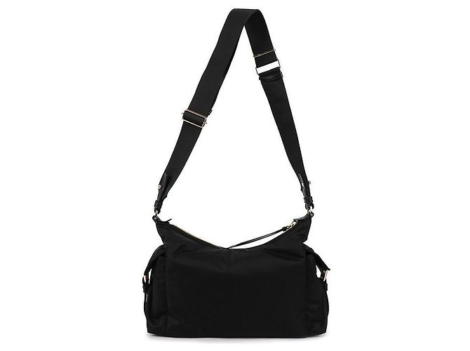 Prada Borsa a tracolla Explorer Large in Re-nylon Nero - vista 4