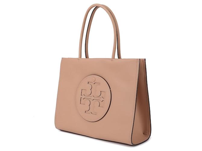 Tory Burch Borsa Tote Ella Bio Small in vimini Marrone - vista 3