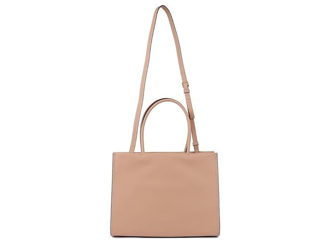 Tory Burch Borsa Tote Ella Bio Small in vimini Marrone - vista 4