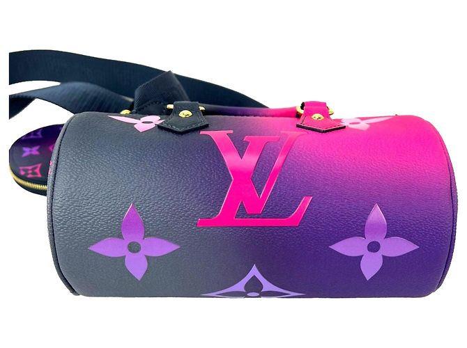 Borsa a tracolla Louis Vuitton Monogram Giant Spring In The City Papillon BB Rosa - vista 3