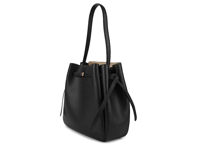 Borsa a secchiello Tory Burch in pelle nera Nero - vista 3