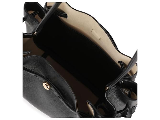 Borsa a secchiello Tory Burch in pelle nera Nero - vista 7