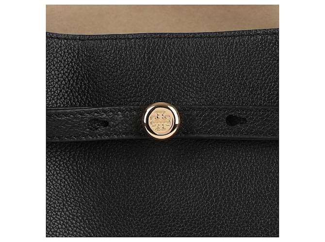Borsa a secchiello Tory Burch in pelle nera Nero - vista 8