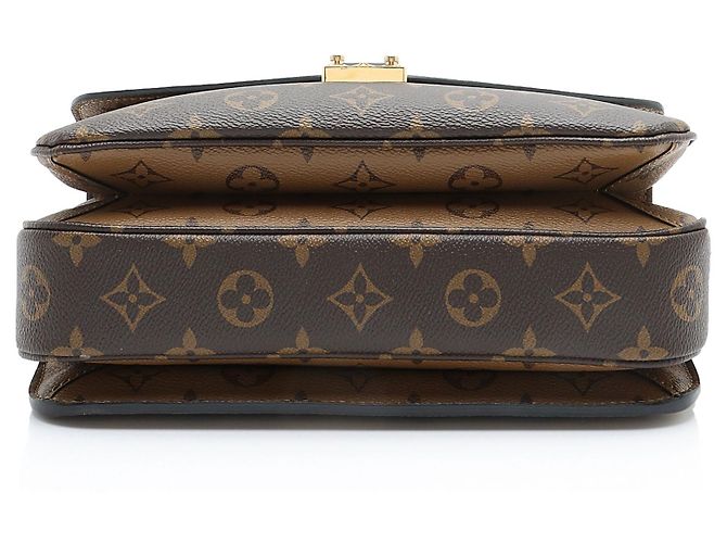 Borsa a tracolla Louis Vuitton Reverse Monogram Pochette Metis Marrone - vista 4