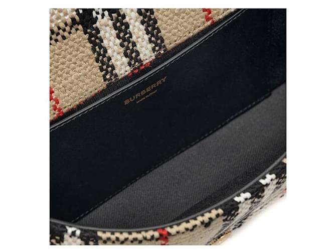 Burberry Small Roller Bag Vintage Check Boucle Multicolore - vista 5