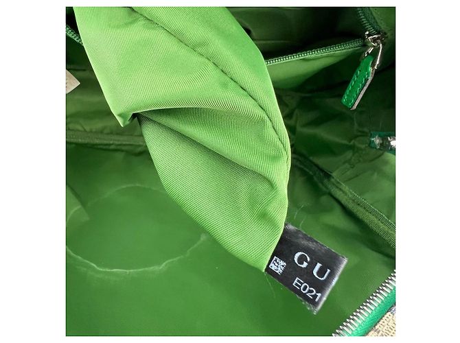 Zaino Dome per bambini Gucci GG Supreme Feline Multicolor Marrone - vista 9