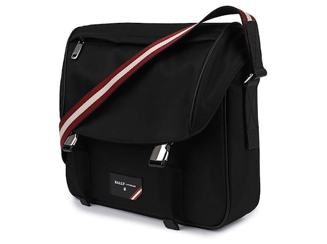 Bally Borsa a tracolla Techno da uomo Nero - vista 3
