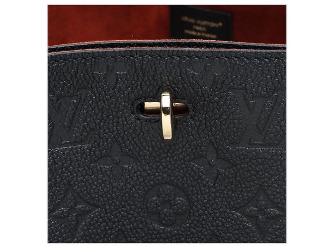 Louis Vuitton Monogram Empreinte Anytime MM Tote Schwarz - Ansicht 8