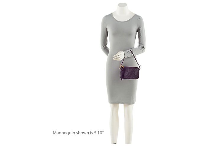 Louis Vuitton Monogram Empreinte Citadine GM Pochette Porpora - vista 4
