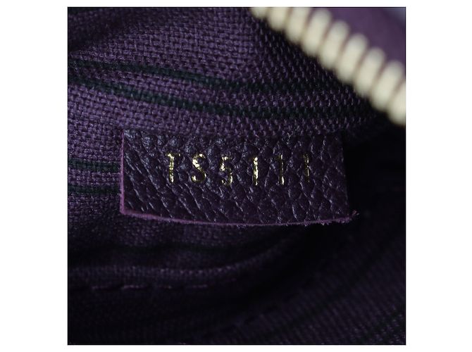 Louis Vuitton Monogram Empreinte Citadine GM Pochette Porpora - vista 5