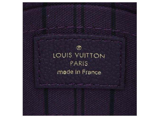Louis Vuitton Monogram Empreinte Citadine GM Pochette Porpora - vista 7